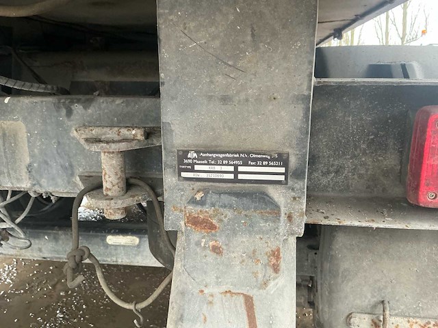 2007 atm oka 17/27 kipper oplegger (44t) - afbeelding 17 van  40