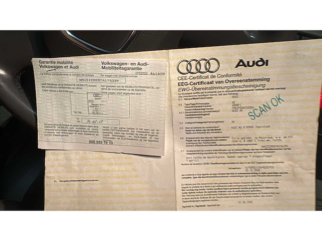 2007 audi a4 personenauto - afbeelding 19 van  27
