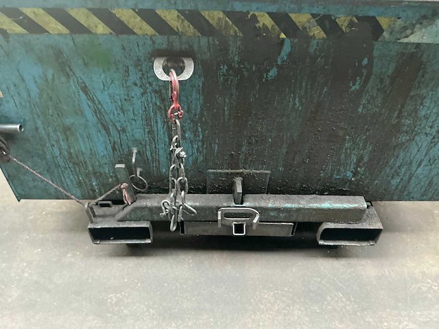 2007 bauer expo 900 afval kipcontainer - afbeelding 3 van  5