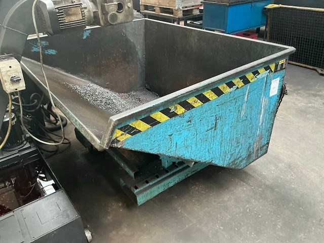 2007 bauer expo 900 afval kipcontainer - afbeelding 4 van  5