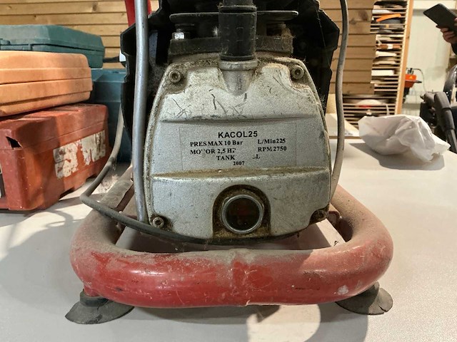 2007 bauger kacol25 luchtcompressor - afbeelding 3 van  3