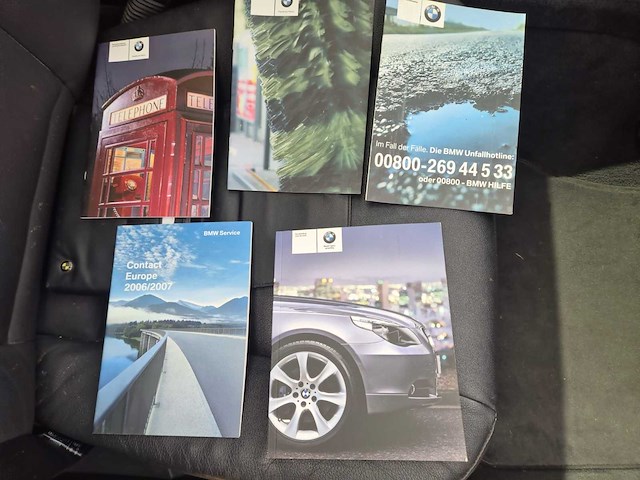 2007 bmw 520d sedan - airco - panoramisch open dak - afbeelding 9 van  19