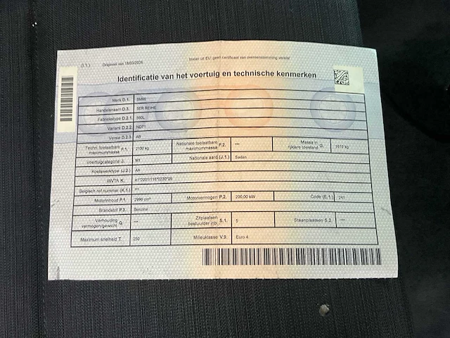 2007 bmw 530 i - afbeelding 38 van  43