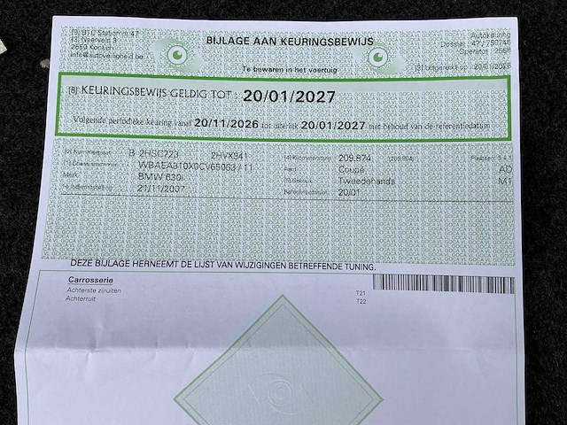 2007 bmw 630i coupé e63 3.0i 272 pk automaat personenauto - afbeelding 43 van  48