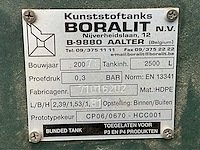 2007 boralit dubbelwandige kunststof brandstoftank - afbeelding 3 van  7