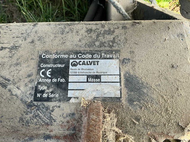 2007 calvet dp200 stroverdeelmachine - afbeelding 13 van  16