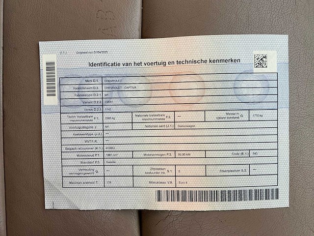 2007 chevrolet captiva personenauto - afbeelding 22 van  31