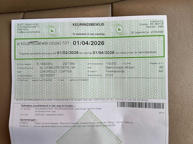 2007 chevrolet captiva personenauto - afbeelding 24 van  31