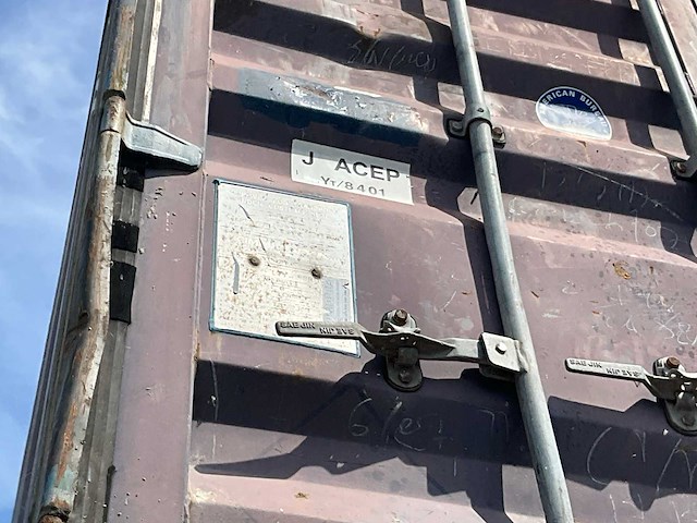 2007 cimc nykline noc220c3 zeecontainer - afbeelding 4 van  7