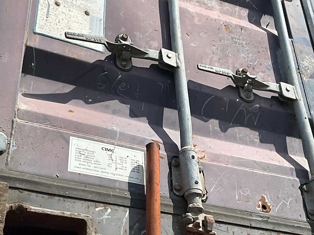 2007 cimc nykline noc220c3 zeecontainer - afbeelding 5 van  7