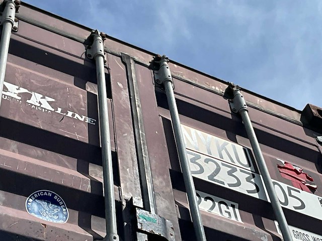 2007 cimc nykline noc220c3 zeecontainer - afbeelding 7 van  7