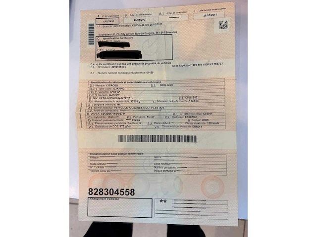 2007 citroën berlingo lichte vrachtwagen - afbeelding 22 van  29