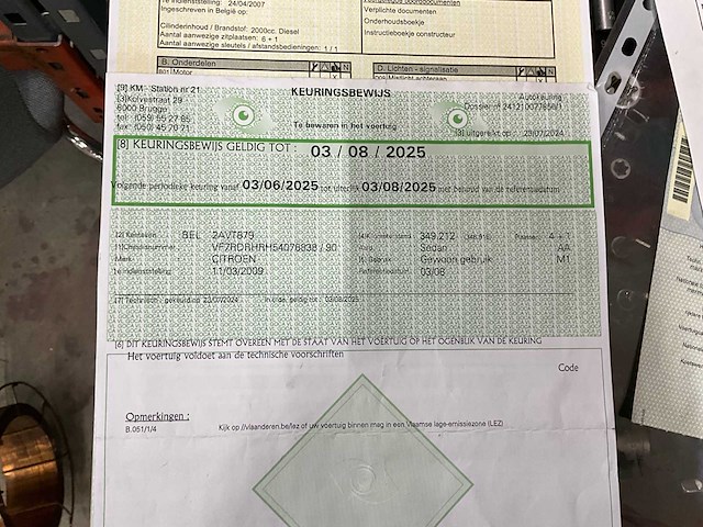 2007 citroën c4 picasso - afbeelding 7 van  16