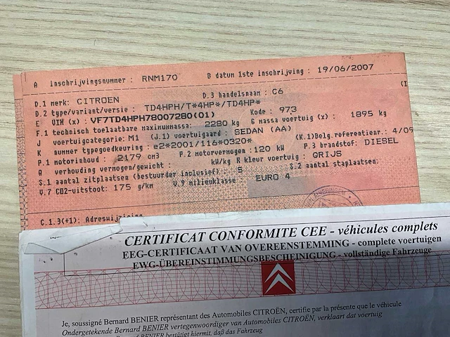 2007 citroen c6 sedan - afbeelding 27 van  54