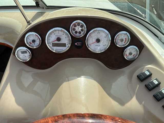2007 cobrey 25 sc dubbelkajuitboot motorjacht met 3-assige aanhanger - afbeelding 8 van  77