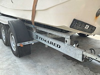 2007 cobrey 25 sc dubbelkajuitboot motorjacht met 3-assige aanhanger - afbeelding 60 van  77