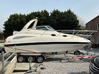 2007 cobrey 25 sc dubbelkajuitboot motorjacht met 3-assige aanhanger - afbeelding 54 van  77