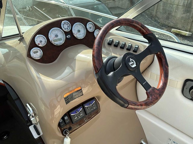 2007 cobrey 25 sc dubbelkajuitboot motorjacht met 3-assige aanhanger - afbeelding 6 van  79