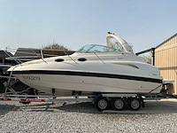 2007 cobrey 25 sc dubbelkajuitboot motorjacht met 3-assige aanhanger - afbeelding 12 van  79
