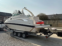 2007 cobrey 25 sc dubbelkajuitboot motorjacht met 3-assige aanhanger - afbeelding 23 van  79