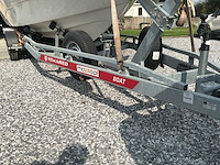 2007 cobrey 25 sc dubbelkajuitboot motorjacht met 3-assige aanhanger - afbeelding 55 van  79