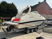 2007 cobrey 25 sc dubbelkajuitboot motorjacht met 3-assige aanhanger - afbeelding 45 van  79