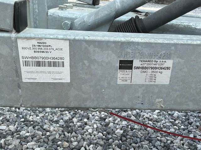 2007 cobrey 25 sc dubbelkajuitboot motorjacht met 3-assige aanhanger - afbeelding 57 van  79