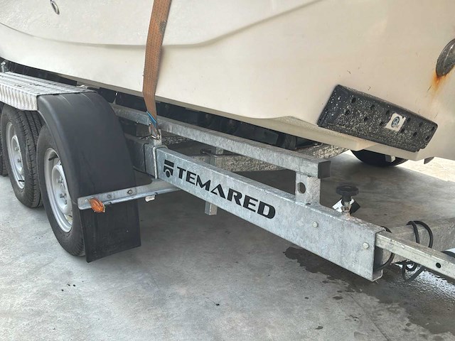 2007 cobrey 25 sc dubbelkajuitboot motorjacht met 3-assige aanhanger - afbeelding 62 van  79