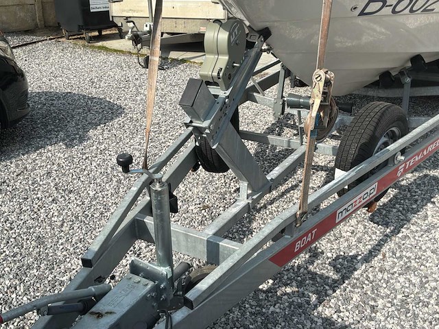 2007 cobrey 25 sc dubbelkajuitboot motorjacht met 3-assige aanhanger - afbeelding 71 van  79