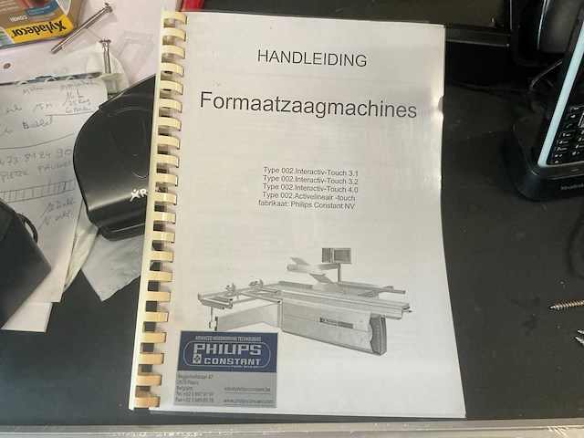 2007 constant philips paneelcirkelzaagmachine - afbeelding 2 van  10