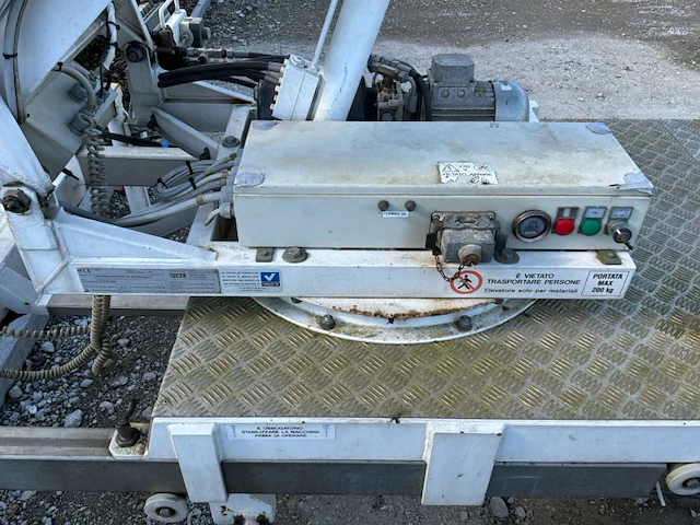 2007 cte pratika 250 pick-up scarrabile verhuislift voor opbouw - afbeelding 18 van  31