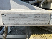 2007 cte pratika 250 pick-up scarrabile verhuislift voor opbouw - afbeelding 24 van  31