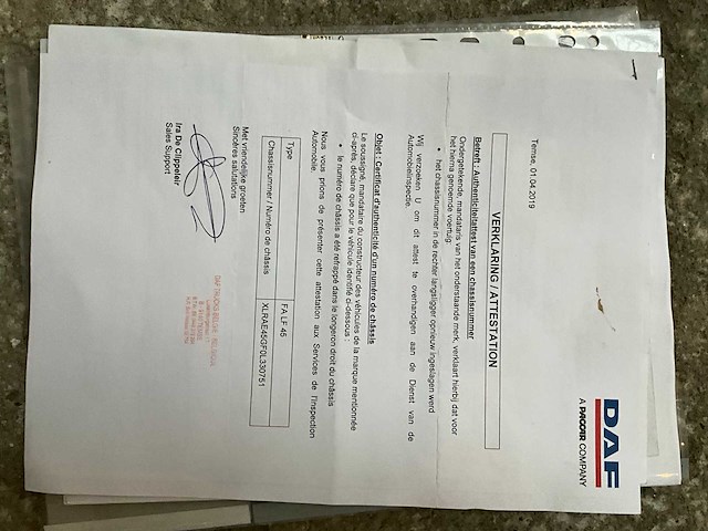 2007 daf fa-lf45 vrachtwagen met gereedschappen - afbeelding 54 van  131