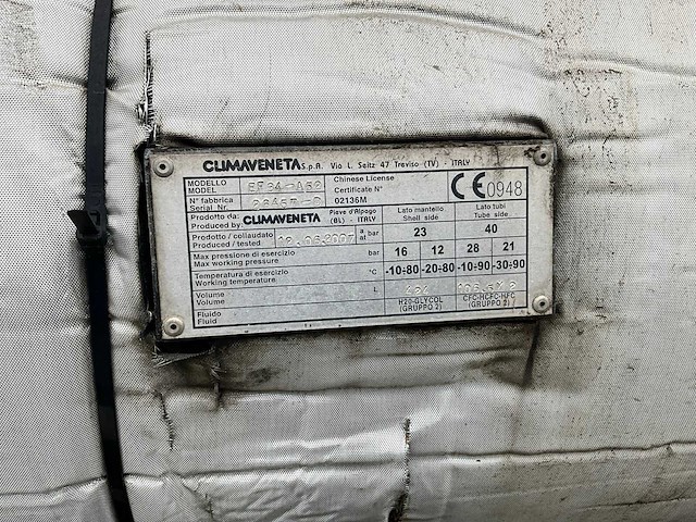 2007 delta temp / climaveneta dt1000/01 shiller - afbeelding 3 van  8