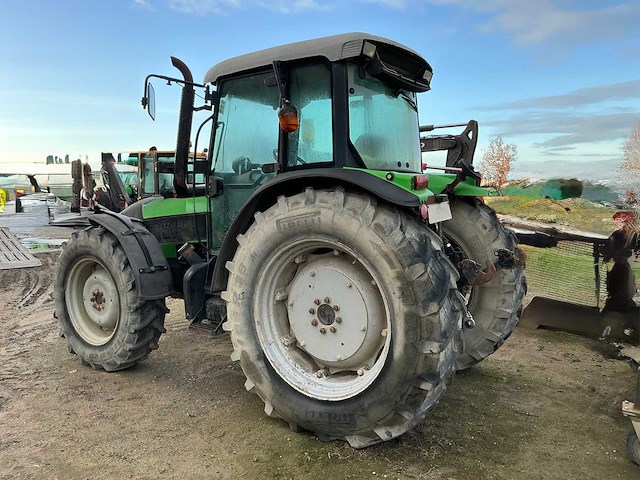 2007 deutz-fahr agrofar 100 vierwielaangedreven landbouwtractor - afbeelding 3 van  13