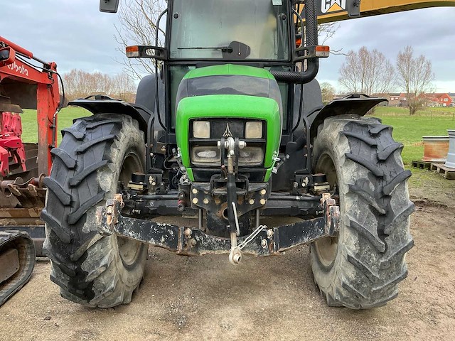 2007 deutz-fahr agrofar 100 vierwielaangedreven landbouwtractor - afbeelding 7 van  13