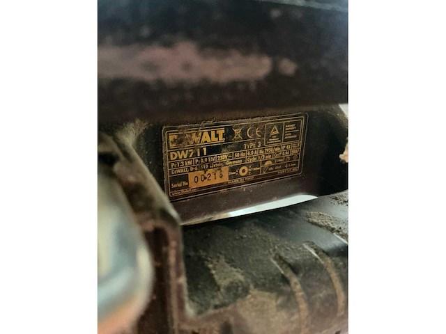2007 dewalt dw711 zaagtafel - afbeelding 1 van  1