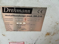 2007 drehmann dr-210 bandzaagmachine - afbeelding 4 van  7