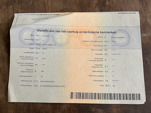 2007 eduard 4 aanhangwagen - afbeelding 3 van  7