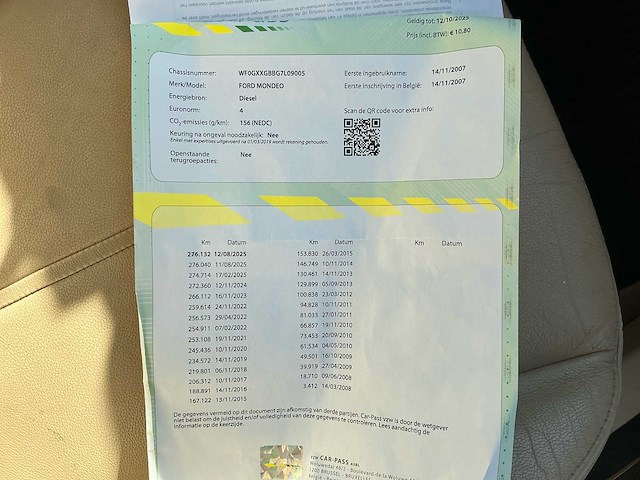 2007 ford mondeo personenauto - afbeelding 19 van  29