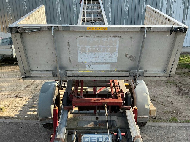 2007 fritz emminghaus pionier 85-6-16 verhuislift - afbeelding 12 van  16