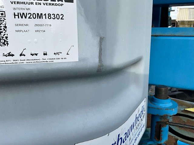 2007 genie z-60/34 - knikarmhoogwerker (zelfrijdend) - afbeelding 6 van  28