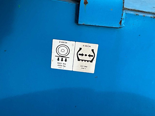 2007 genie z-60/34 - knikarmhoogwerker (zelfrijdend) - afbeelding 7 van  26