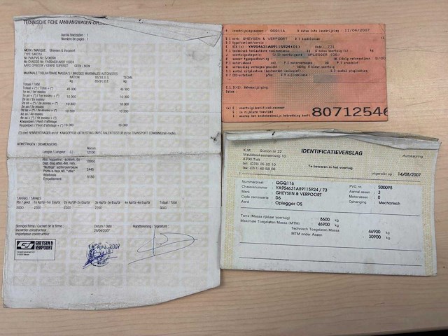 2007 gheysen & verpoort dieplader - afbeelding 7 van  15