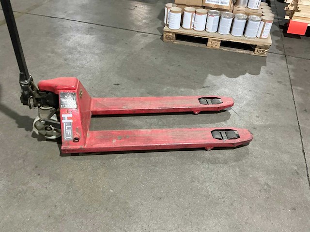 2007 h-lift al2200 hand hydraulische palletwagen - afbeelding 4 van  4