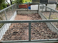 2007 herna dubbelas aanhanger met kiepbak kp3z aanhangwagen - afbeelding 9 van  23