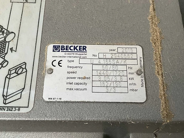 2007 holzher pro-master 7123k 3-assig bewerkingscentrum - afbeelding 4 van  27