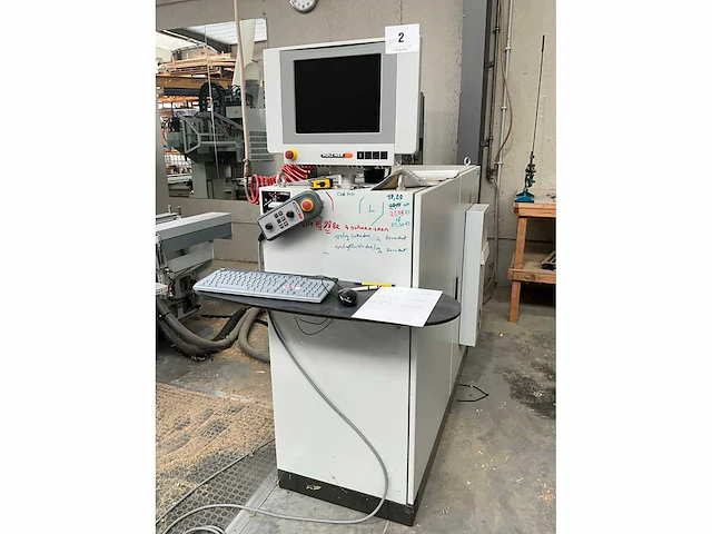 2007 holzher pro-master 7123k 3-assig bewerkingscentrum - afbeelding 9 van  27