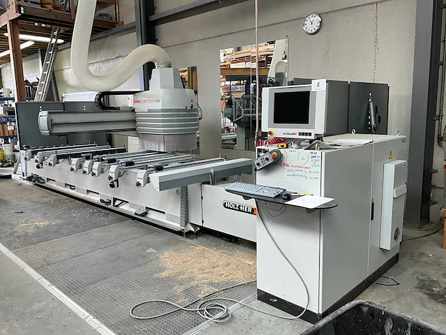 2007 holzher pro-master 7123k 3-assig bewerkingscentrum - afbeelding 21 van  27