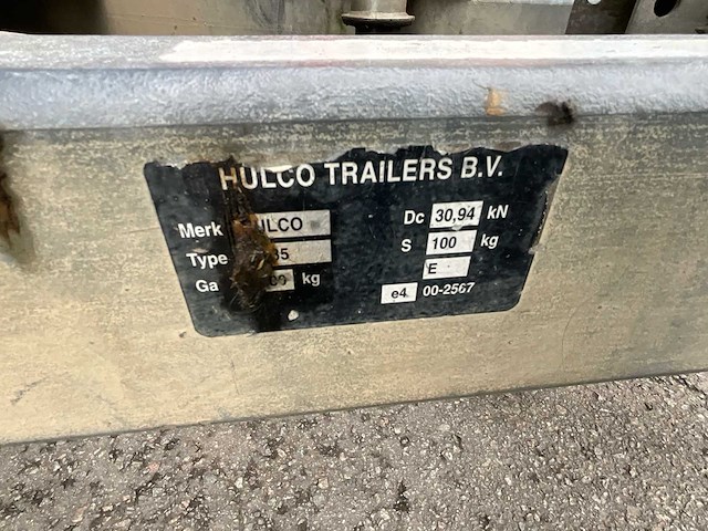 2007 hulco m2 aanhangwagen - afbeelding 7 van  17